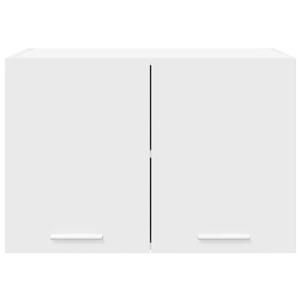 White Modern Hanging Kitchen Cabinet Set, 60x31x40cm