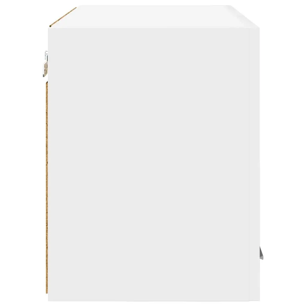 White Modern Hanging Kitchen Cabinet Set, 60x31x40cm