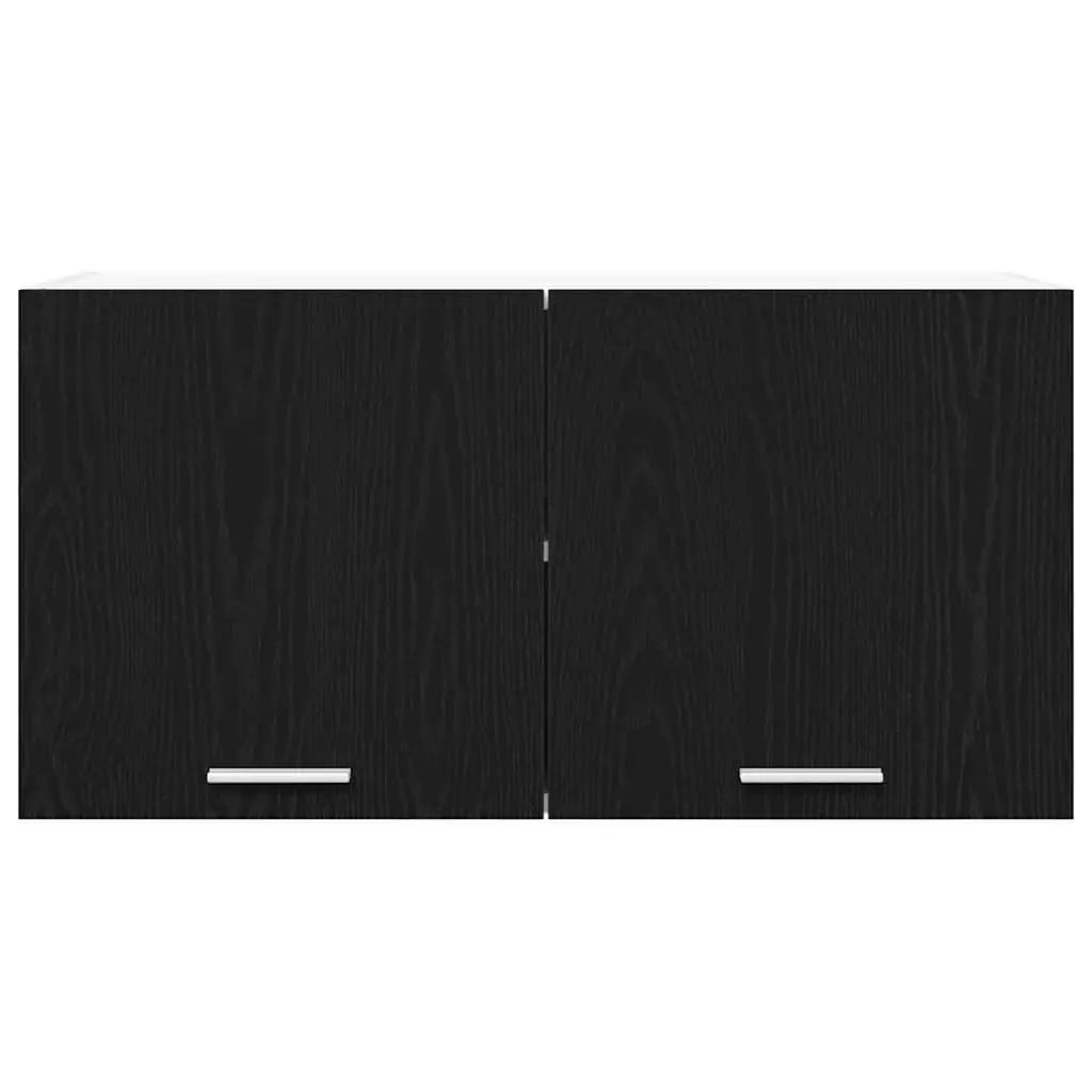 Hanging Kitchen Cabinet Black Oak 80 x 31 x 40 cm Engineered Wood