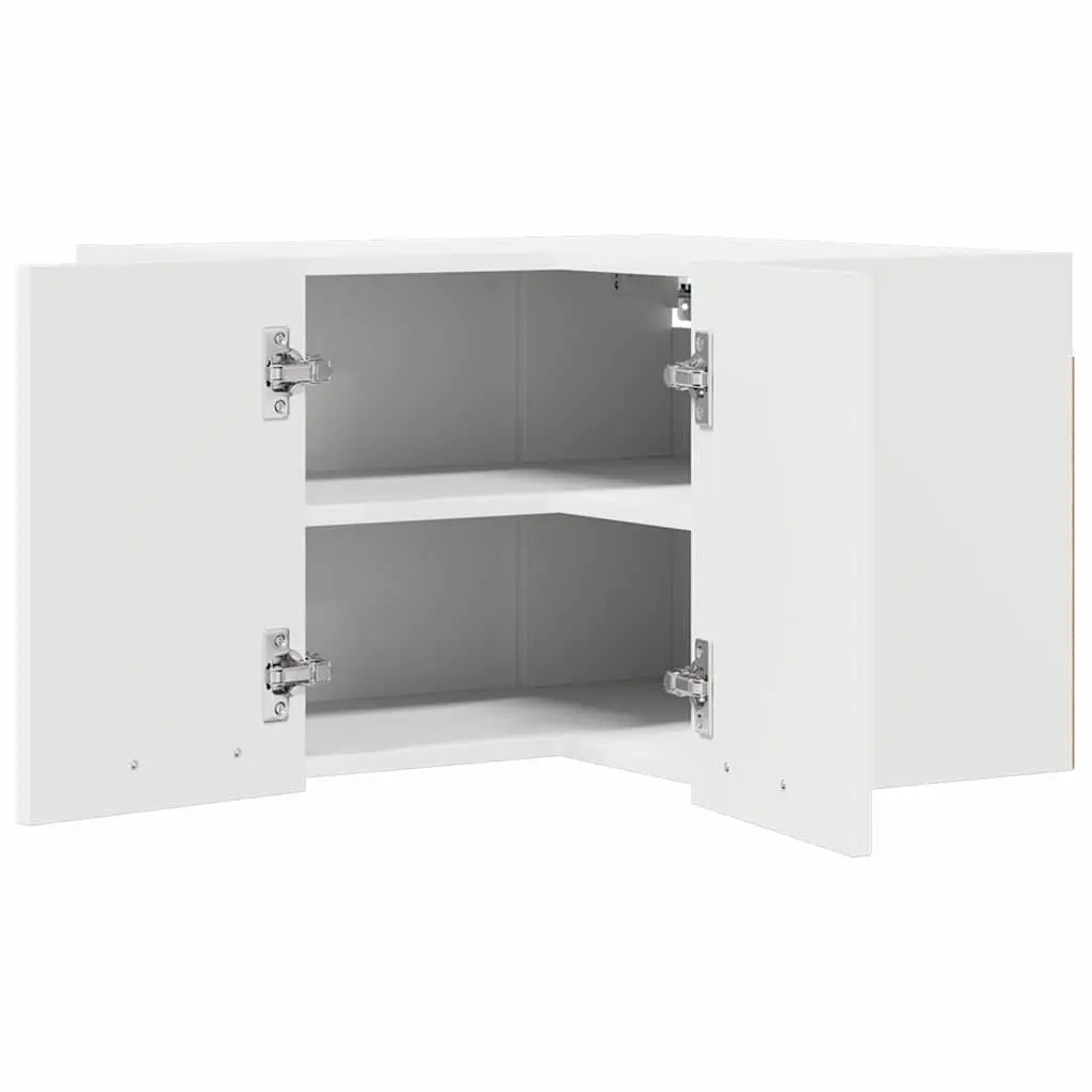 White Hanging Kitchen Cabinet for Organized Living