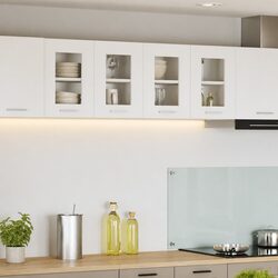 Modern White Hanging Kitchen Cabinet for Storage