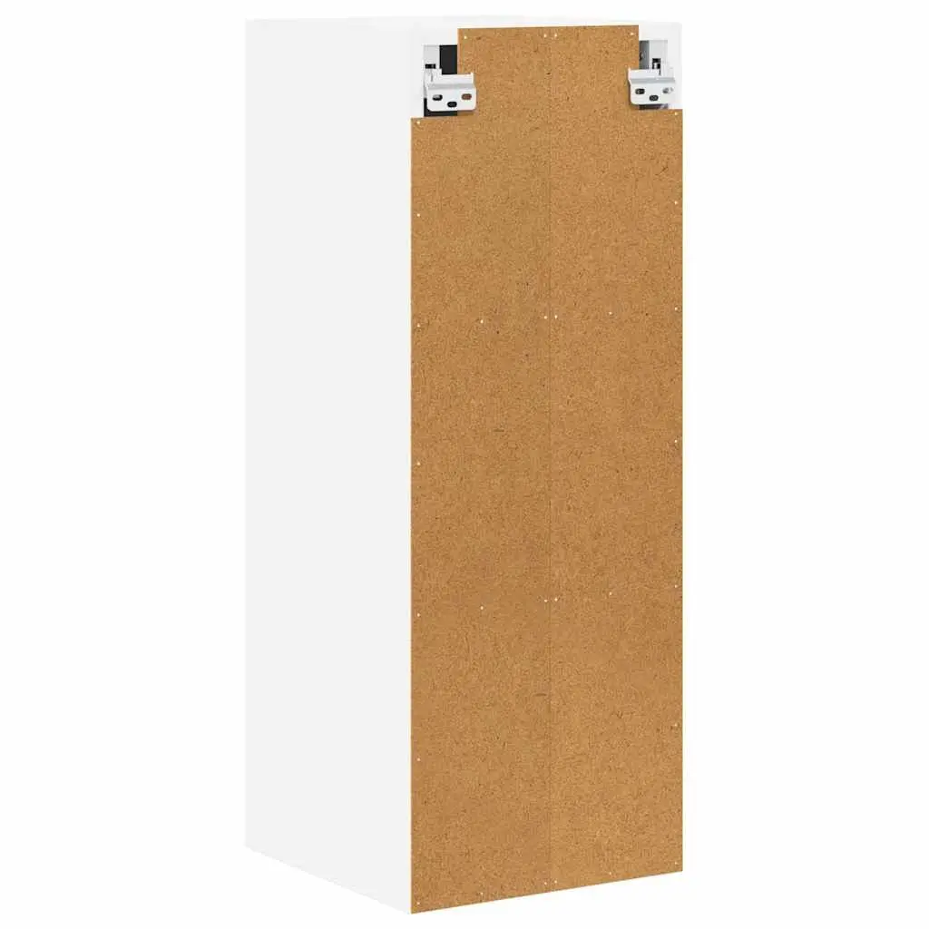 Hanging Cabinet 2 pcs White Kitchen Storage Engineered Wood 30 x 31 x 80 cm