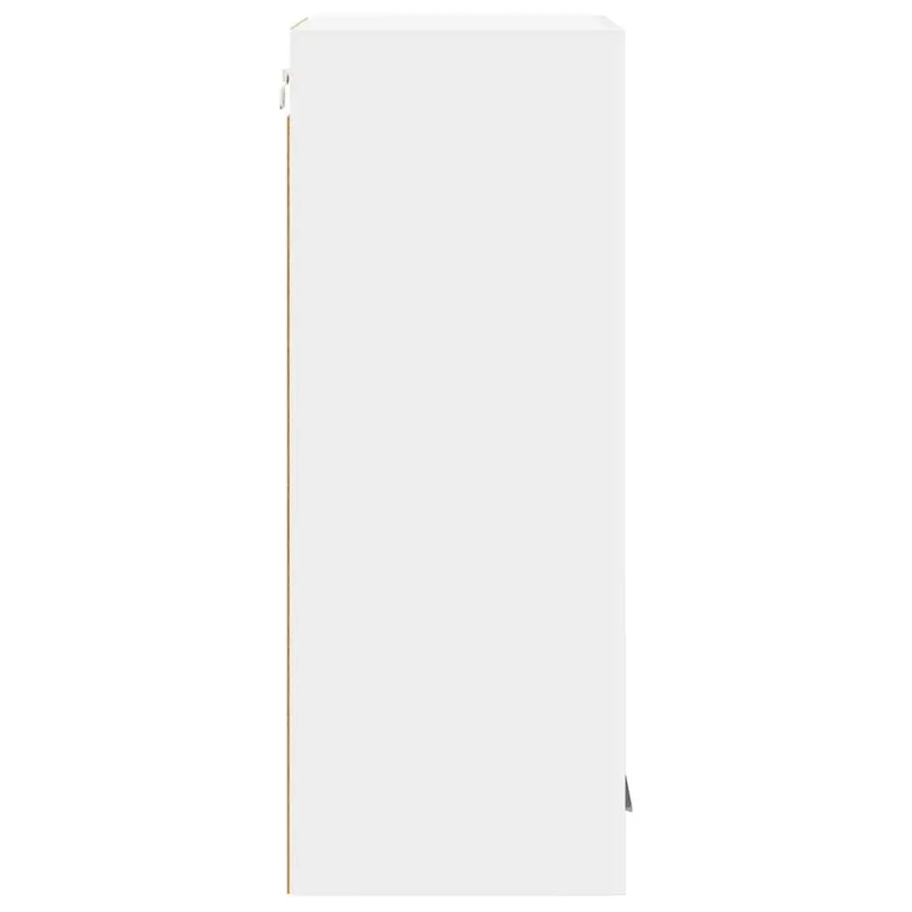 White Hanging Kitchen Cabinet with Door