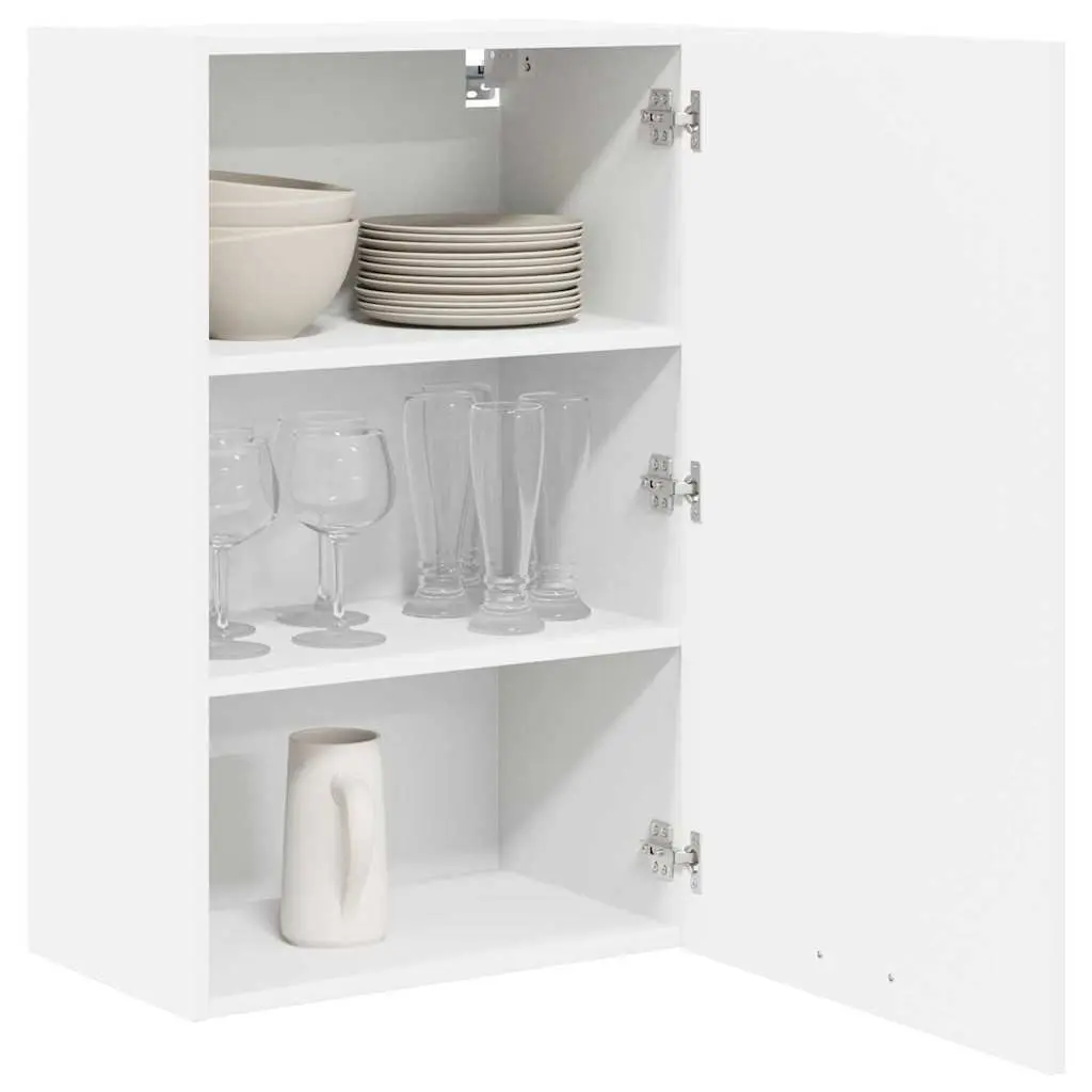 White Hanging Kitchen Cabinet for Storage