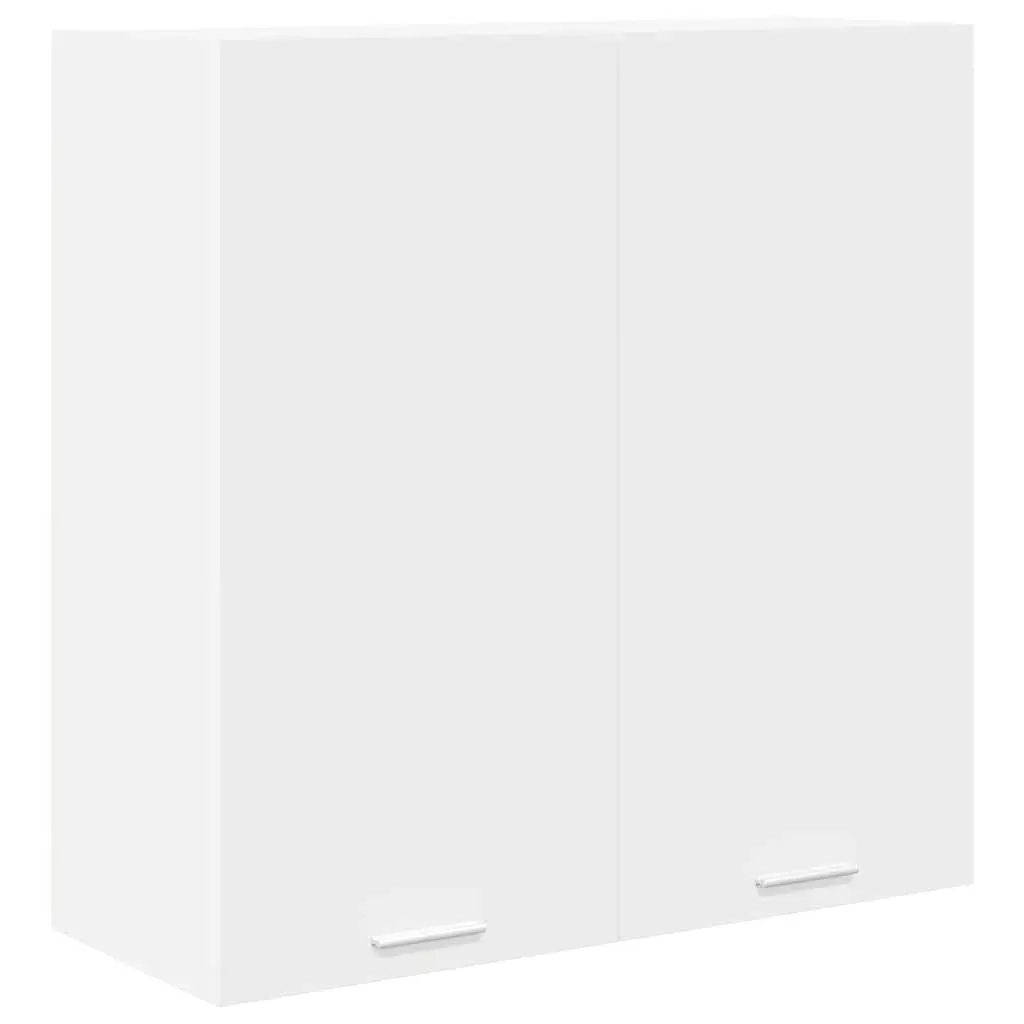 White Hanging Kitchen Cabinet with Door