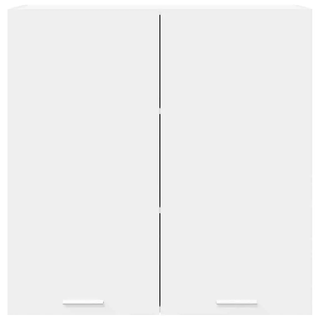 White Hanging Kitchen Cabinet with Door
