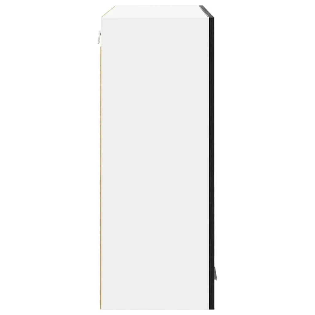 Black Oak Hanging Kitchen Cabinet 80x31x80cm