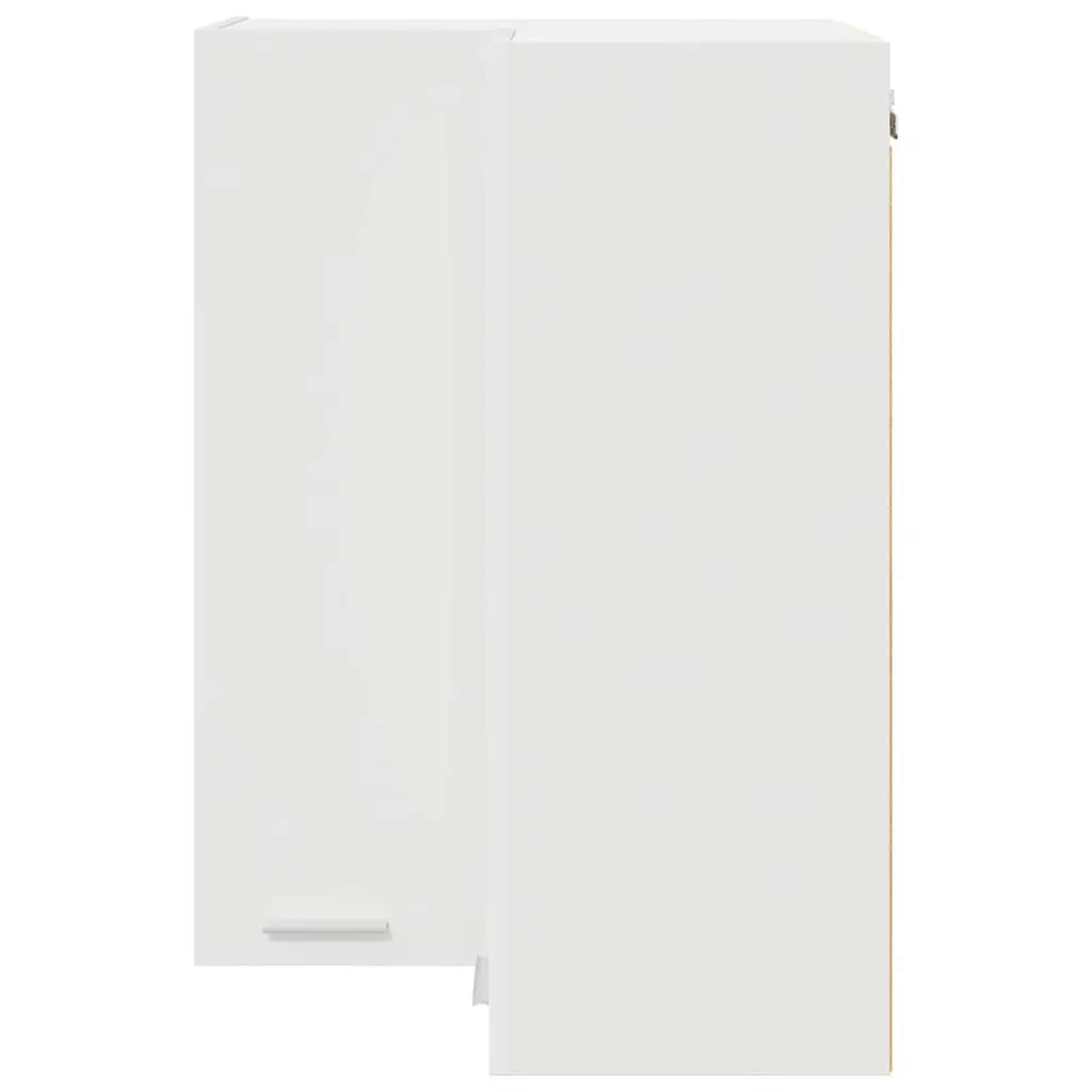 White Wall-Mounted Kitchen Storage Cabinet
