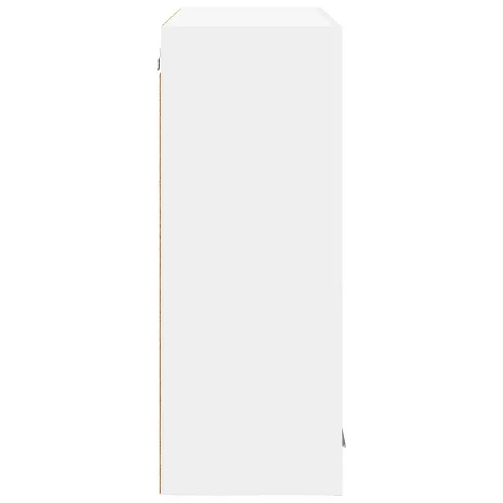 White Modern Hanging Kitchen Cabinet with Door