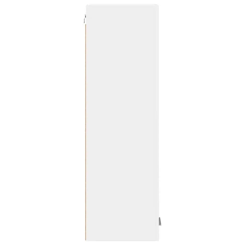 Hanging Kitchen Cabinet White Modern Storage Engineered Wood 30 x 31 x 100 cm