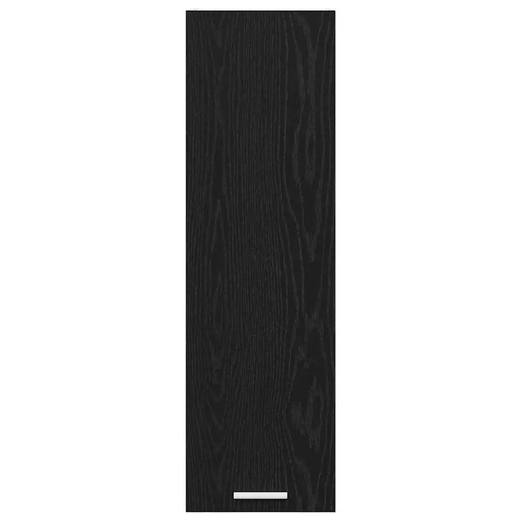 Hanging Kitchen Cabinet in Black Oak for Organized Storage