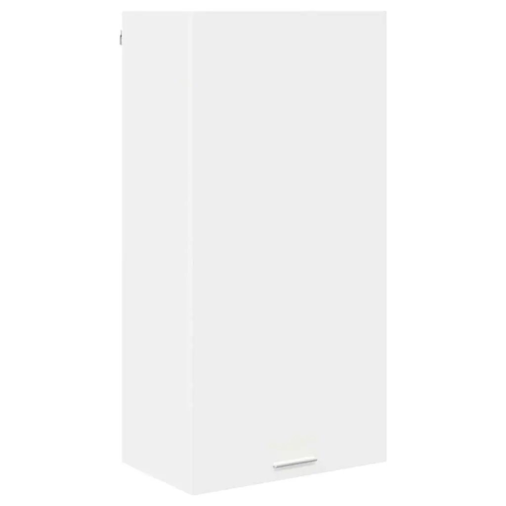 White Hanging Kitchen Cabinet for Organized Storage