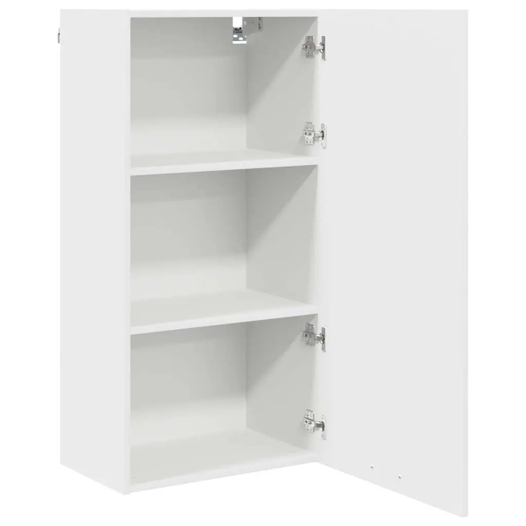 White Hanging Kitchen Cabinet for Organized Storage