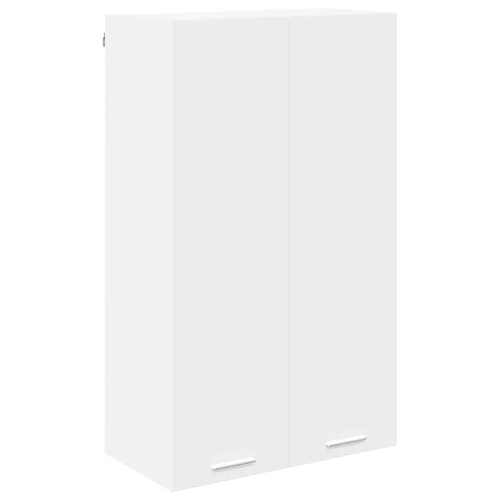 Hanging Kitchen Cabinet White 60x31x100cm Modern Storage Engineered Wood