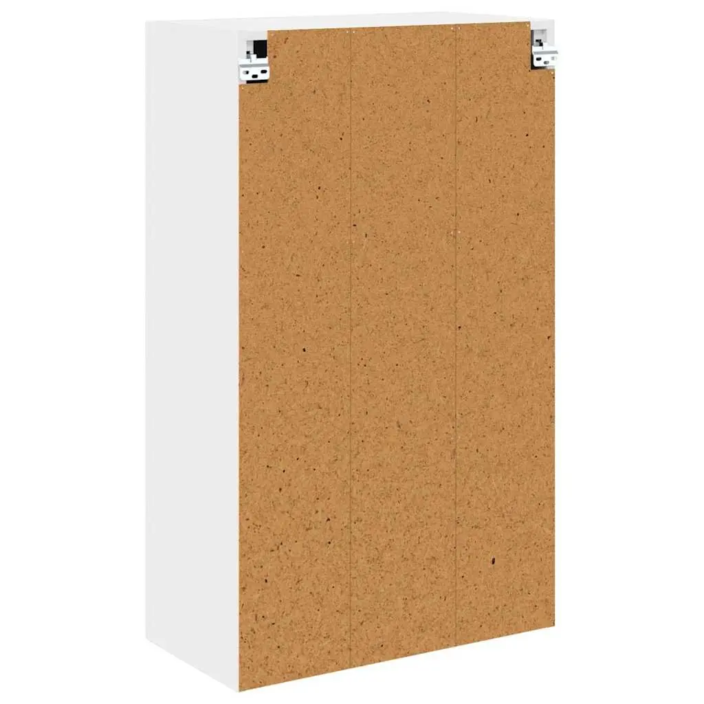 Hanging Kitchen Cabinet White 60x31x100cm Modern Storage Engineered Wood
