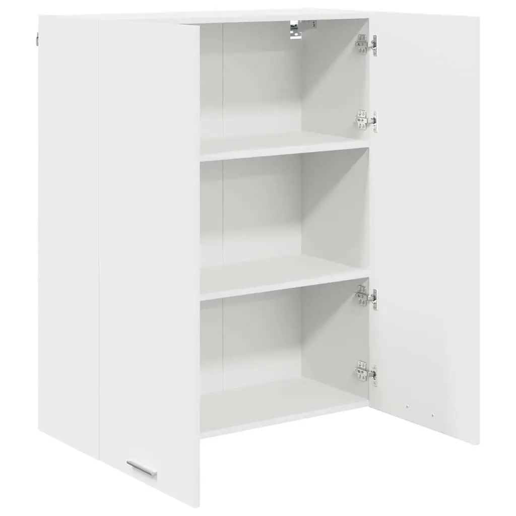 White Hanging Kitchen Cabinet for Organized Storage