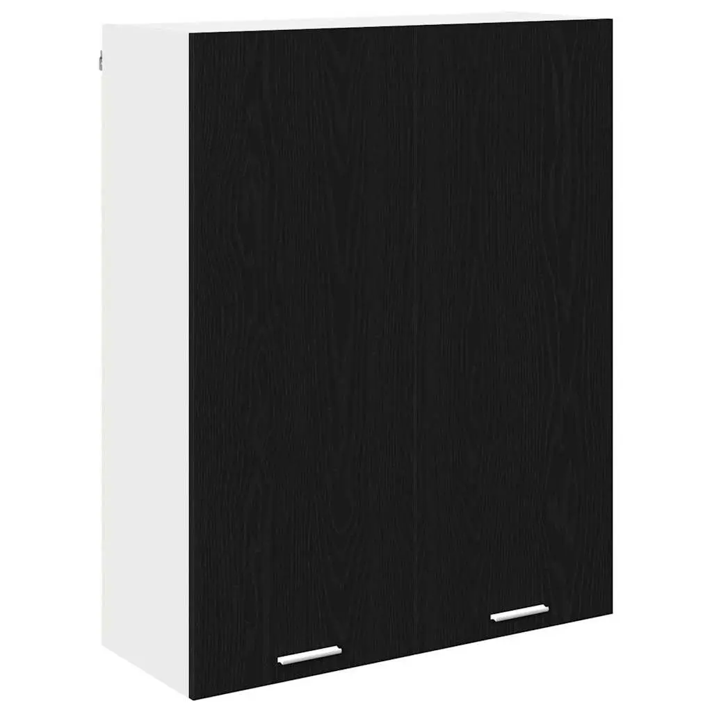 Black Oak Hanging Kitchen Cabinet 80 x 31 x 100