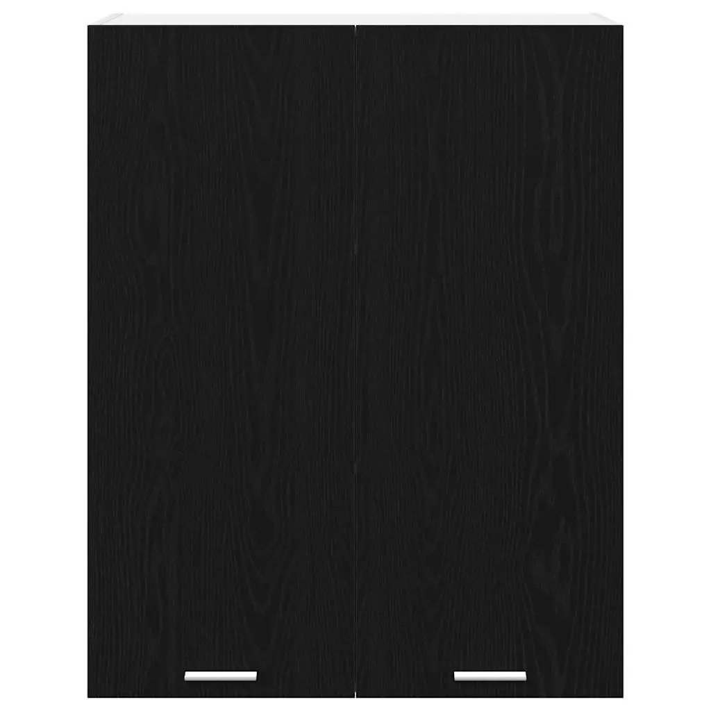 Black Oak Hanging Kitchen Cabinet 80 x 31 x 100