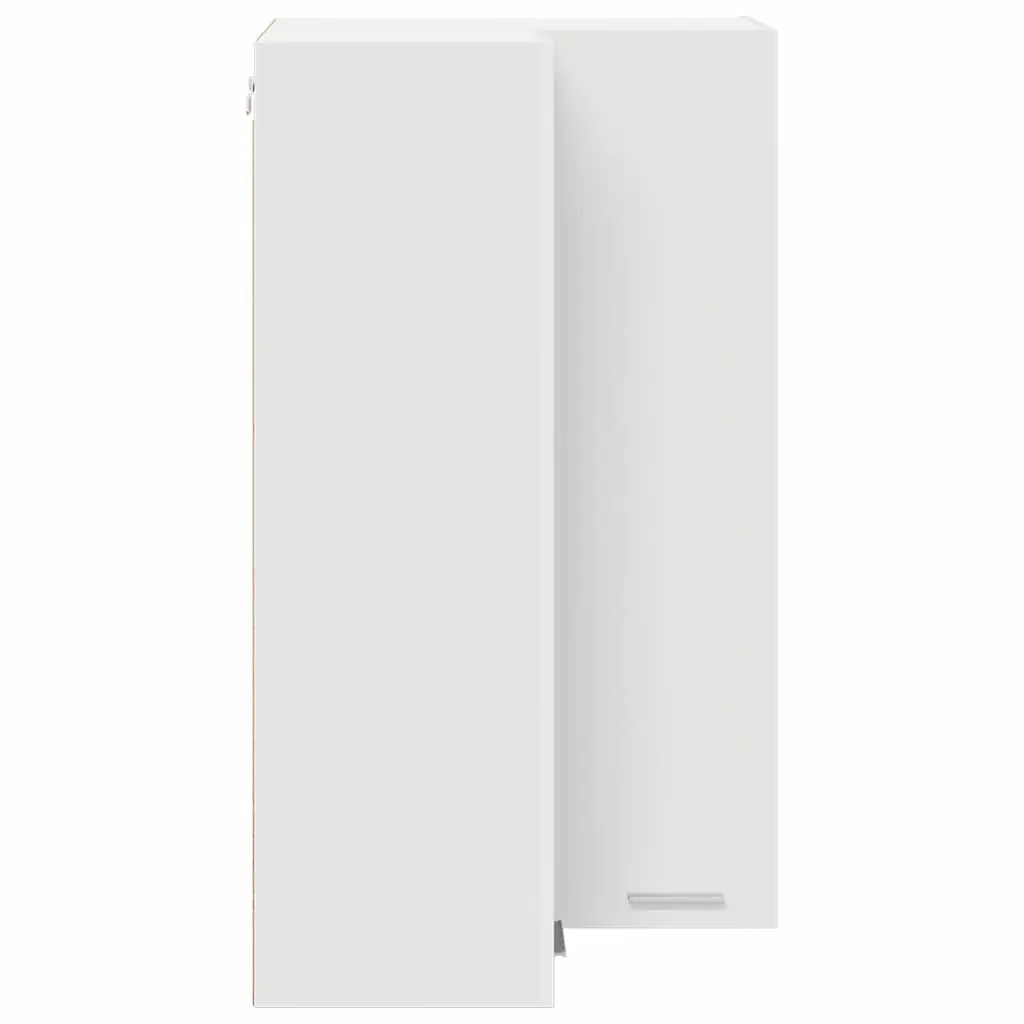 Hanging Kitchen Cabinet White Modern 57x57x100cm Engineered Wood