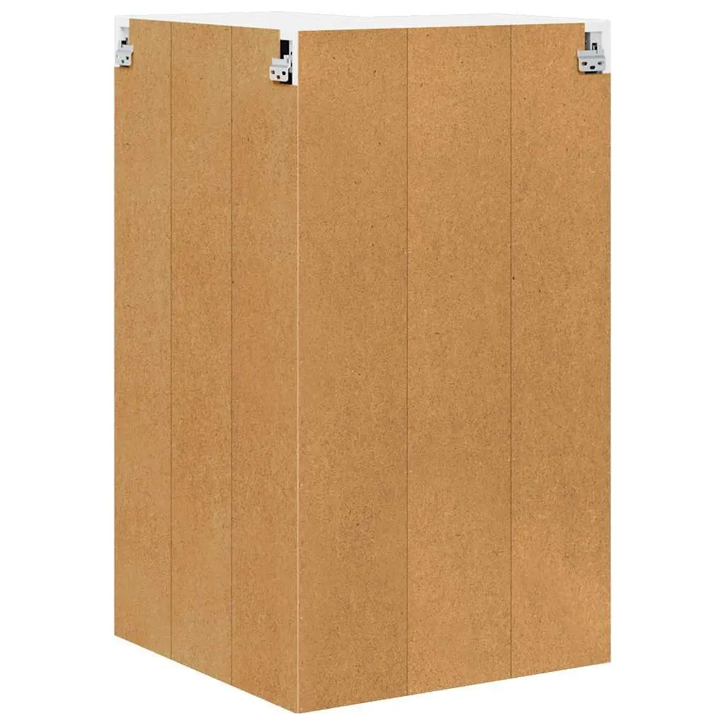 Hanging Kitchen Cabinet White Modern 57x57x100cm Engineered Wood