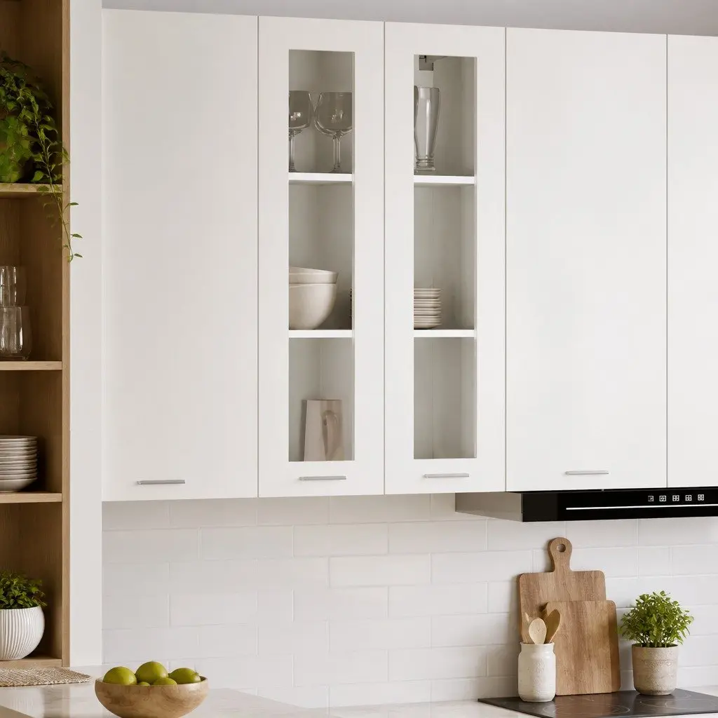 Kitchen Cabinet White 60 x 31 x 100 cm Engineered Wood Hanging Storage