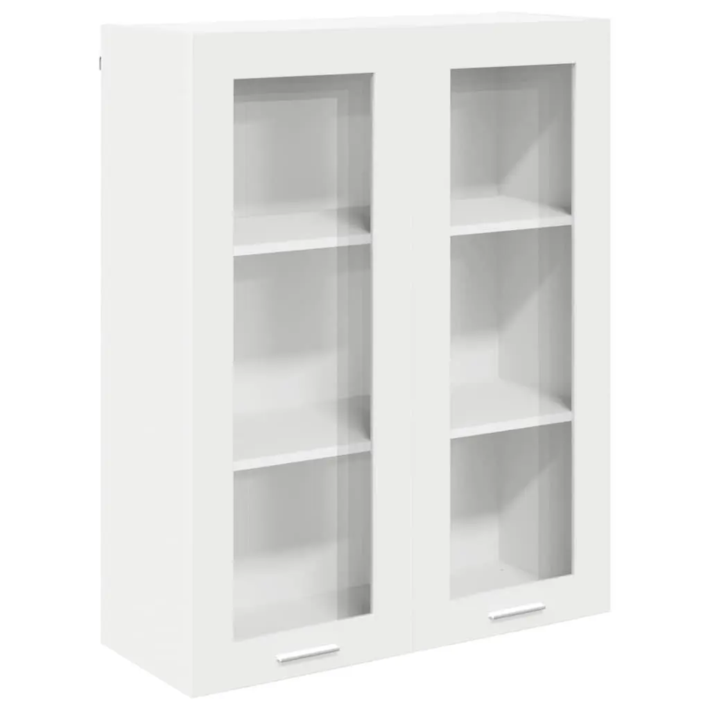 Hanging Kitchen Cabinet White Modern 80 x 31 x 100 cm Engineered Wood