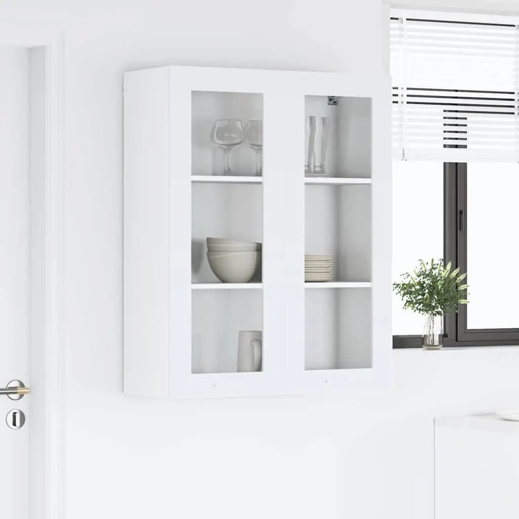 Hanging Kitchen Cabinet White Modern 80 x 31 x 100 cm Engineered Wood