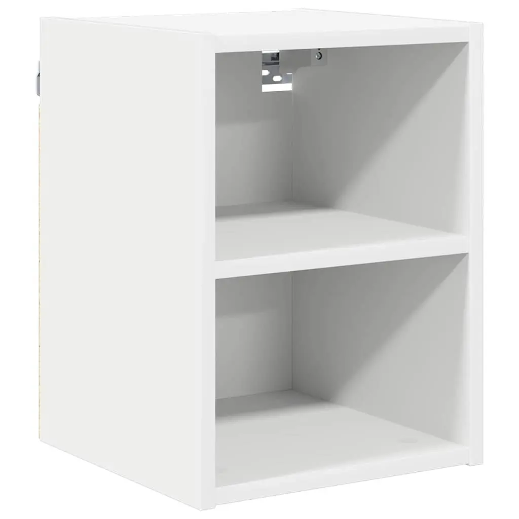 Hanging Kitchen Cabinet White 30 x 29.5 x 40 cm Modern Storage Engineered Wood