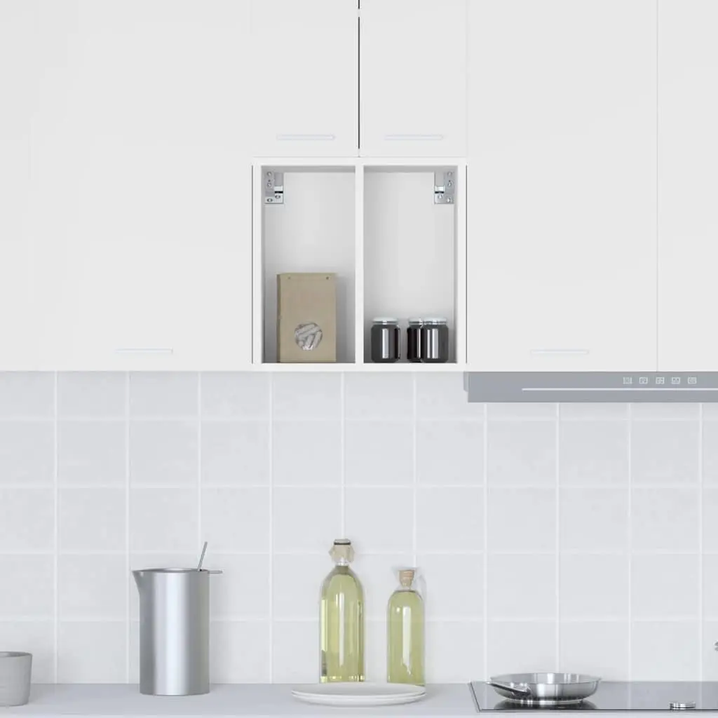 Hanging Kitchen Cabinet White 40x29.5x40cm Engineered Wood
