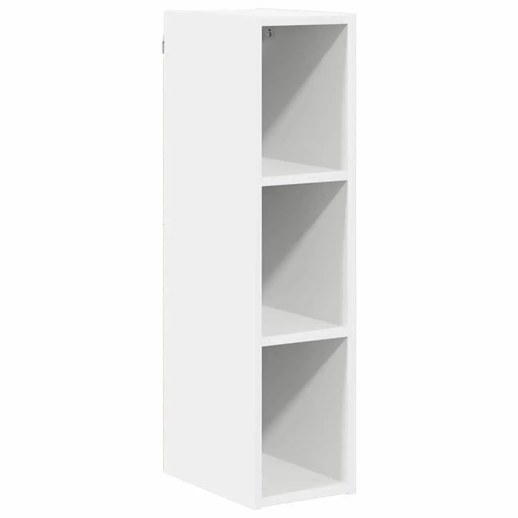Hanging Kitchen Cabinet White Modern 20x29.5x80cm Engineered Wood