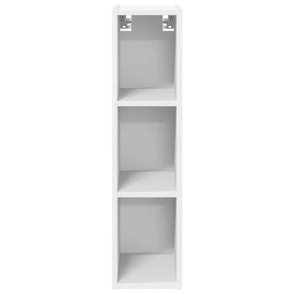 Hanging Kitchen Cabinet White Modern 20x29.5x80cm Engineered Wood