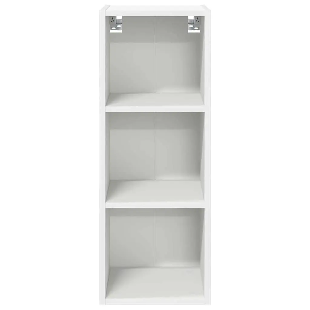 Hanging Kitchen Cabinet White Modern 30 x 29.5 x 80 cm Engineered Wood