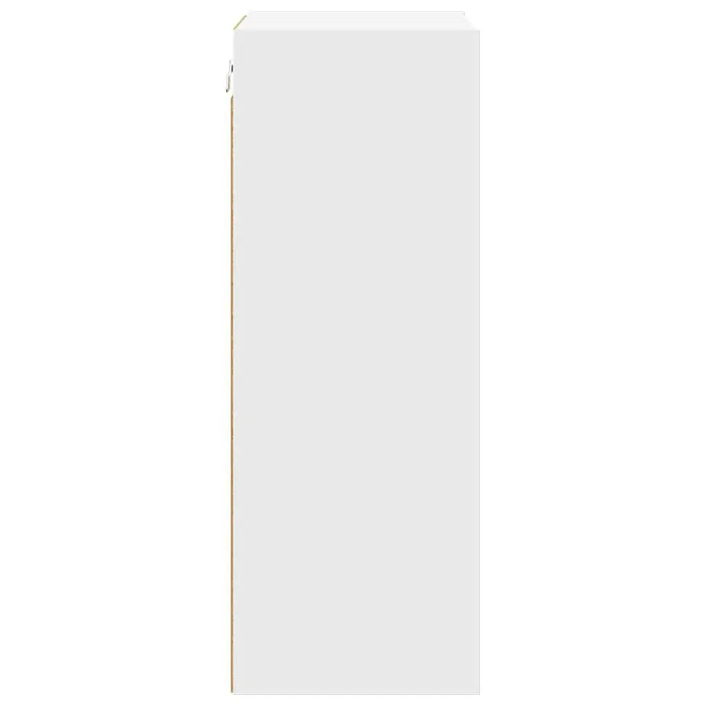 White Modern Hanging Kitchen Cabinet for Storage