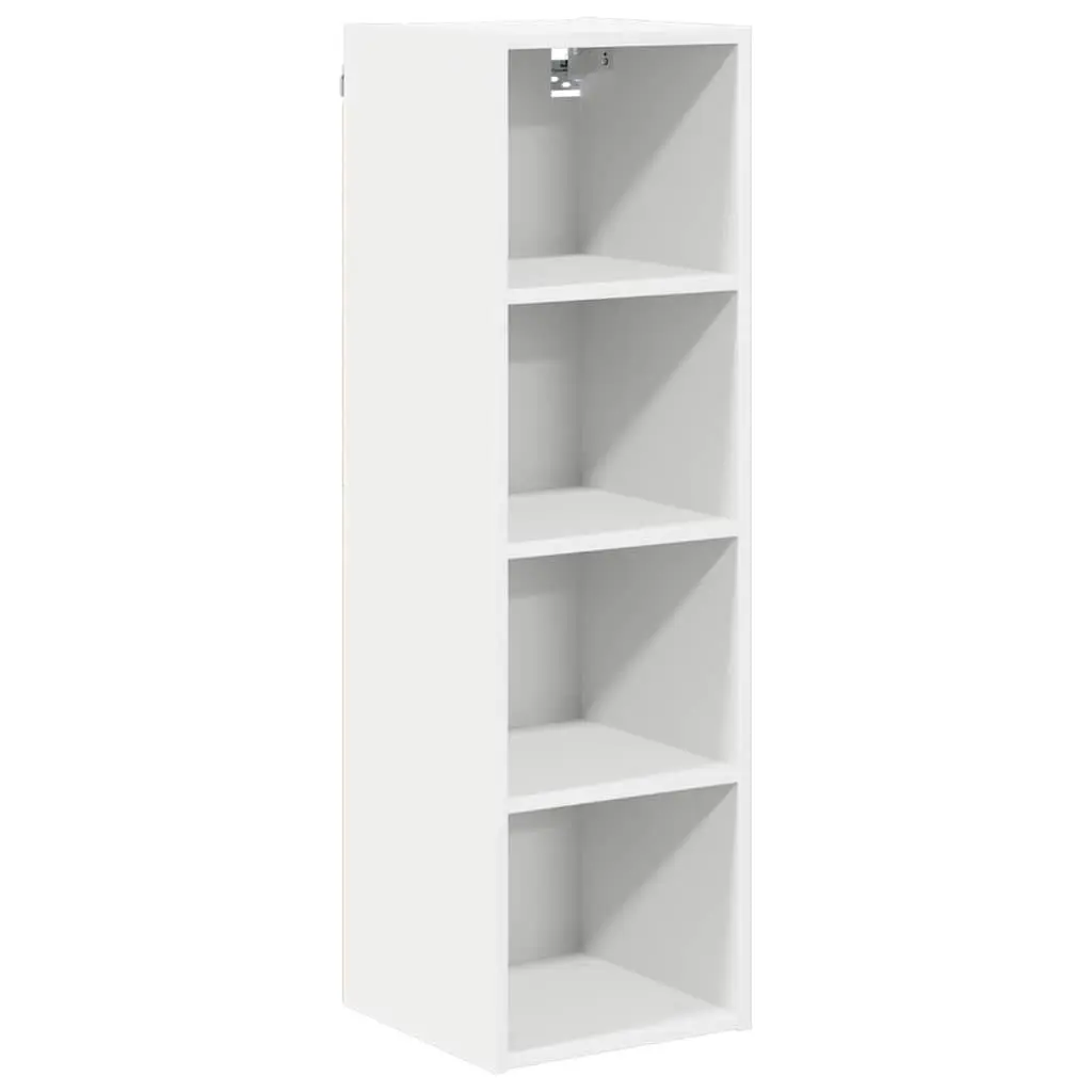 Hanging Kitchen Cabinet Modern White 30 x 29.5 Engineered Wood