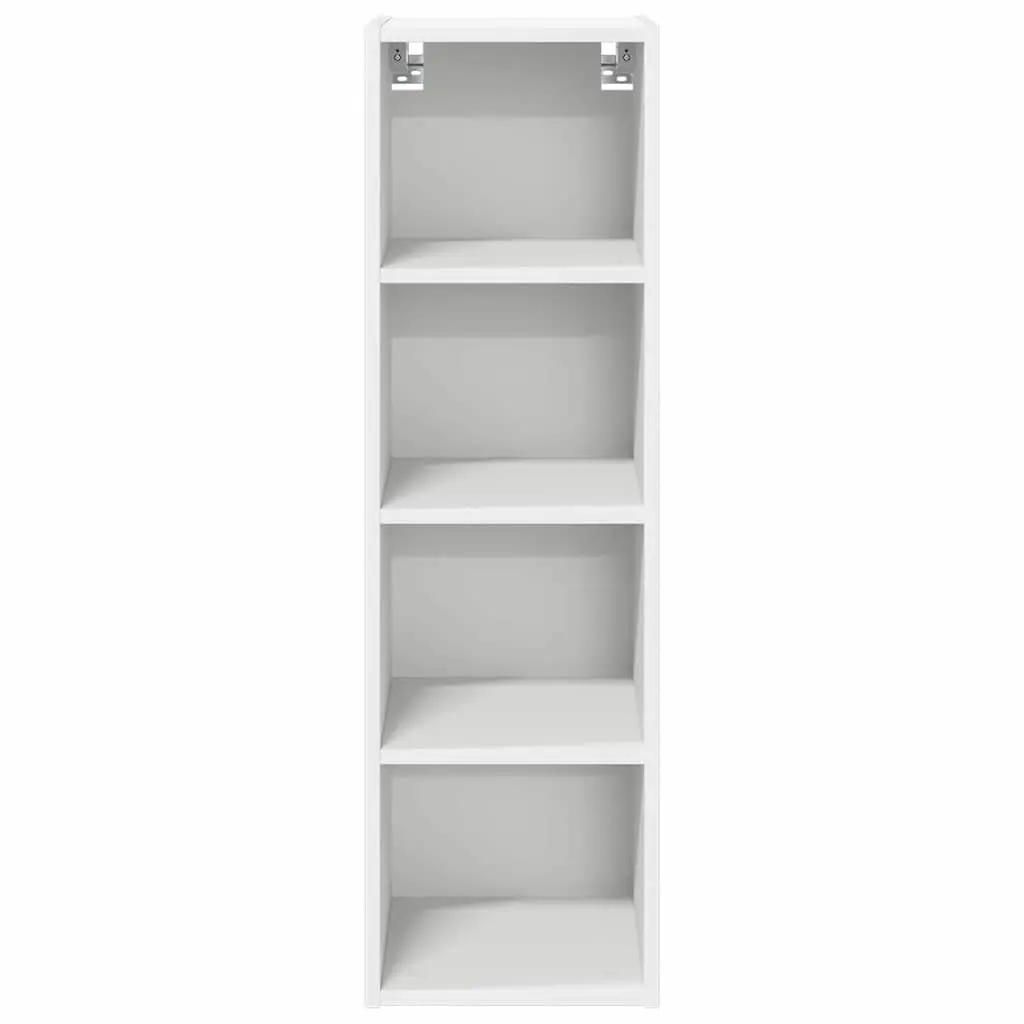Hanging Kitchen Cabinet Modern White 30 x 29.5 Engineered Wood