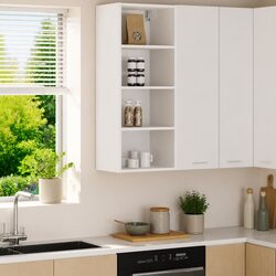 White Kitchen Hanging Cabinet for Efficient Storage