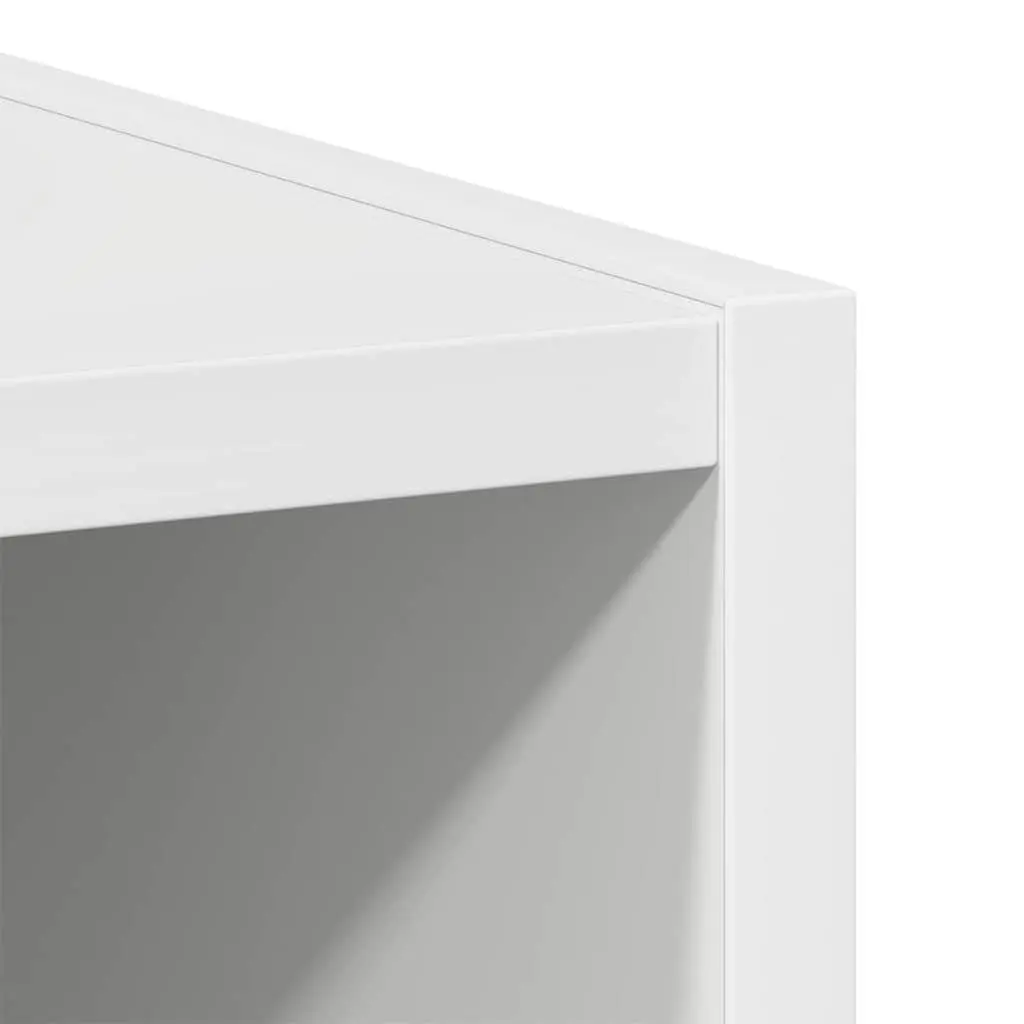 Hanging Cabinet White Kitchen Storage 40 x 29.5 x 100 cm Engineered Wood Wall