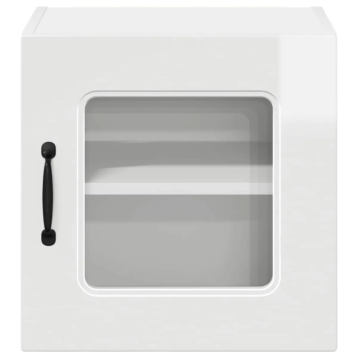 Dishwasher Panel Kitchen Cabinet High Gloss White Storage Engineered Wood Unit