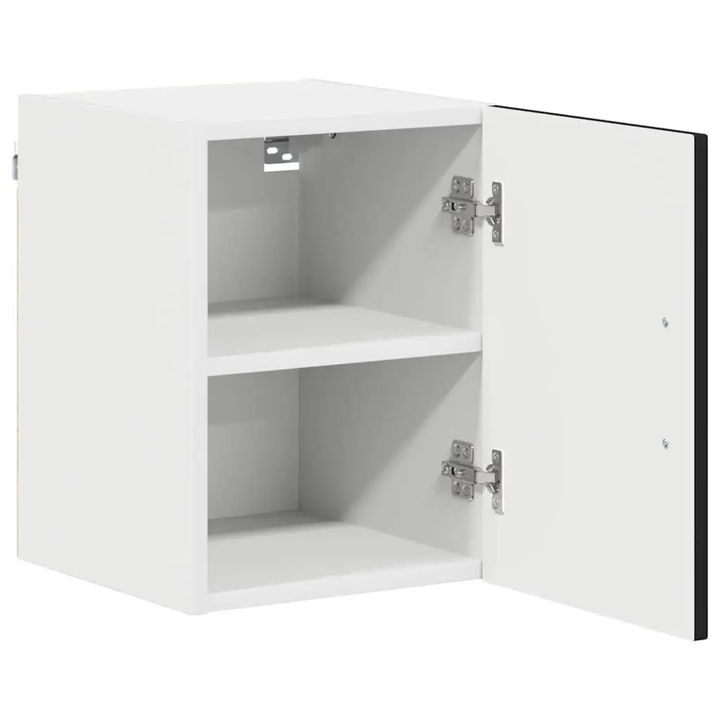 Dishwasher Panel Kitchen Cabinet Black Engineered Wood Storage Cupboard