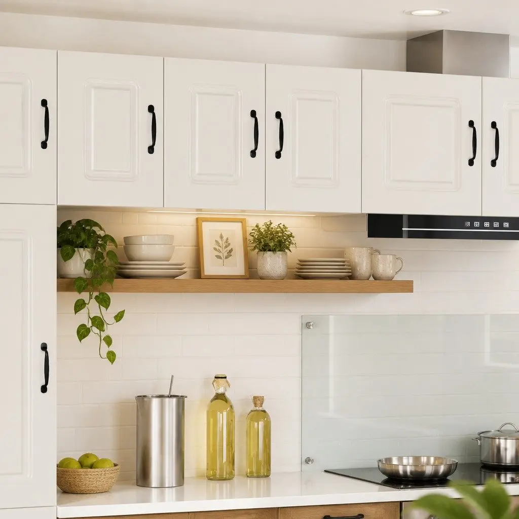 Dishwasher Panel Cabinet High Gloss White 30 x 31 x 40 cm Engineered Wood Storage