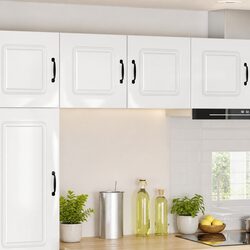 High Gloss White Kitchen Dishwasher Panel Cabinet Set