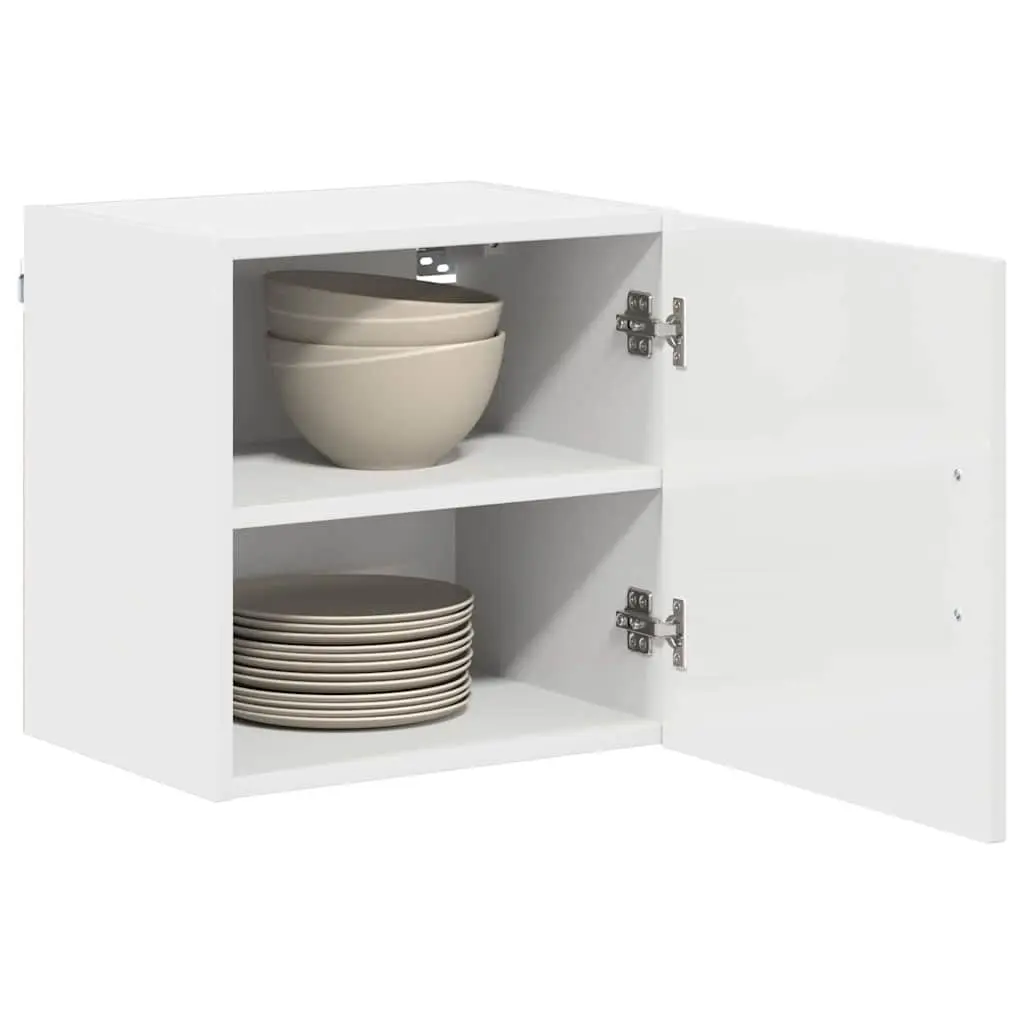 High Gloss White Kitchen Dishwasher Panel Cabinet Set