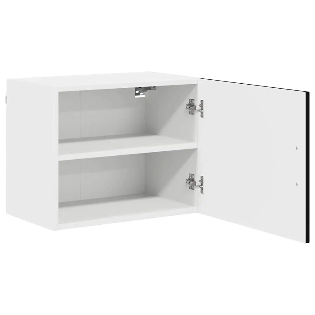Dishwasher Panel Kitchen Cabinet Black Engineered Wood Storage Furniture