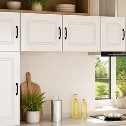 High Gloss White Kitchen Dishwasher Panel Cabinet