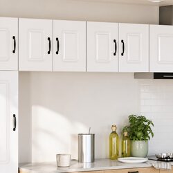White Engineered Wood Kitchen Cabinet for Storage 60x31x40cm