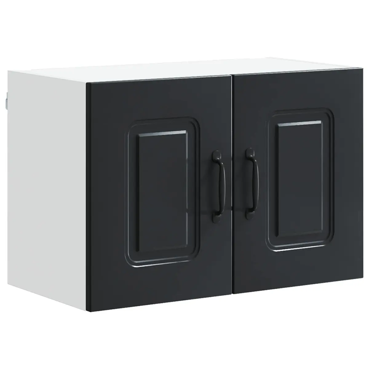Black Engineered Wood Kitchen Cabinet for Dishwasher Storage
