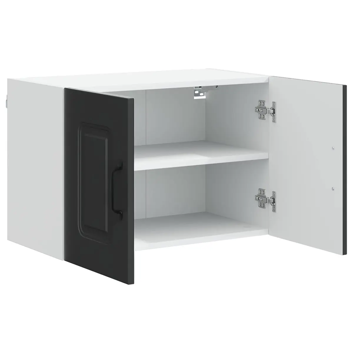 Black Engineered Wood Kitchen Cabinet for Dishwasher Storage
