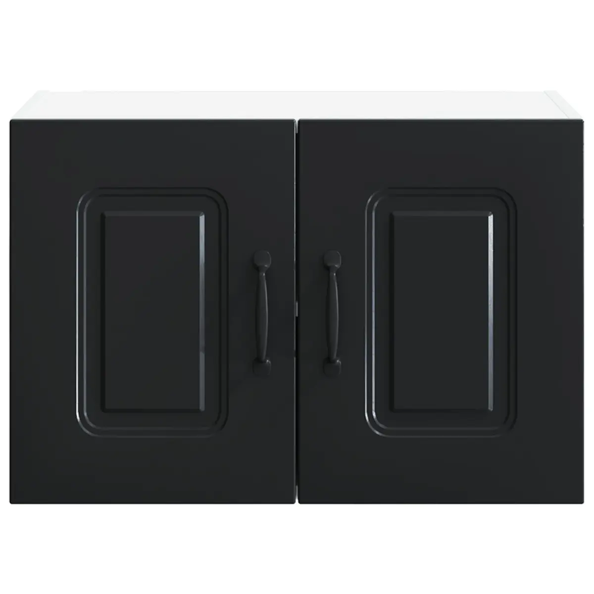 Black Engineered Wood Kitchen Cabinet for Dishwasher Storage