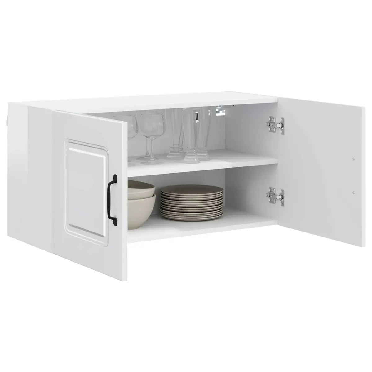High Gloss White Kitchen Dishwasher Panel Cabinet