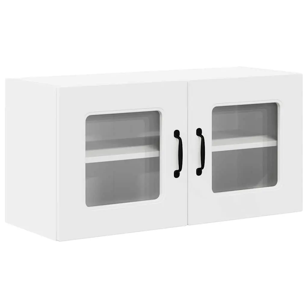White Engineered Wood Kitchen Cabinet for Storage